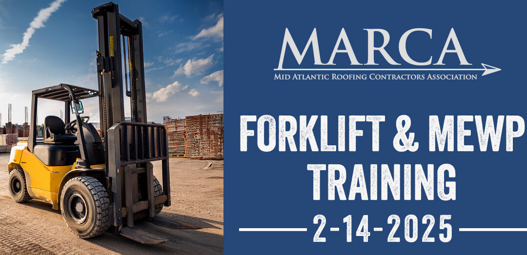 2025 Forklift & MEWP Training